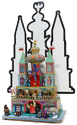 Fotografia: Szopka wykonana przez naszych wychowank&oacute;w